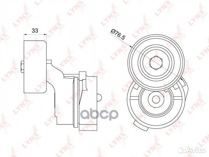 Натяжитель ремня навесного оборудования PT3220