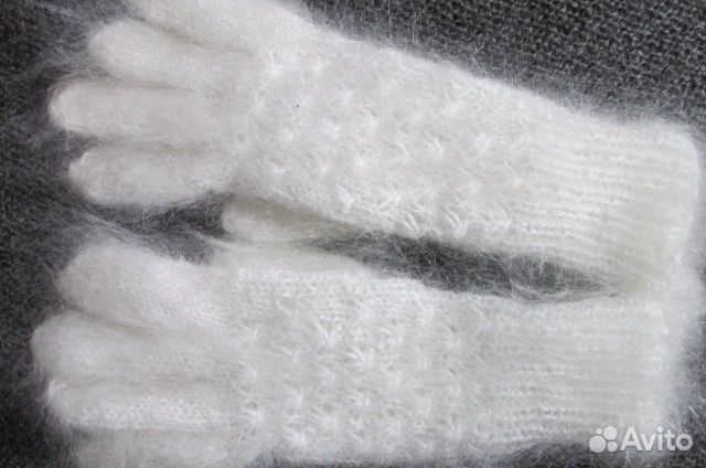 Перчатки пуховые