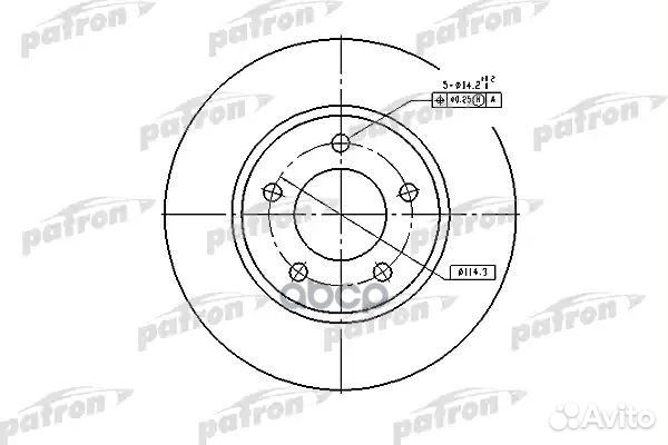 Диск тормозной передн chrysler: Town & Contry 0