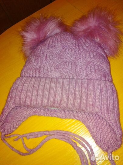 Шапка зимняя для девочки