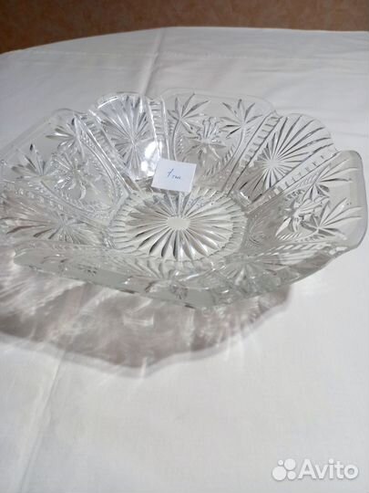 Хрустальная посуда СССР