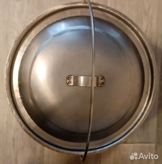 Ведро из нержавейки с крышкой