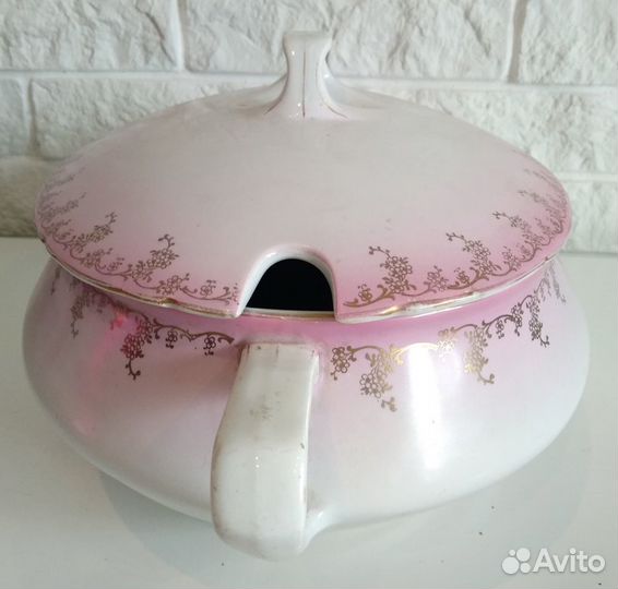 Супница красивая Т-ва М.С.Кузнецова