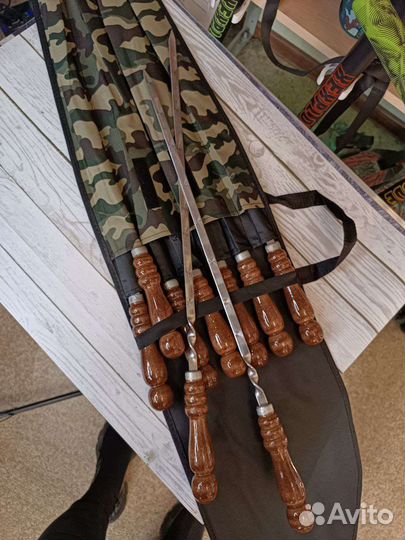 Набор шампуров в чехле