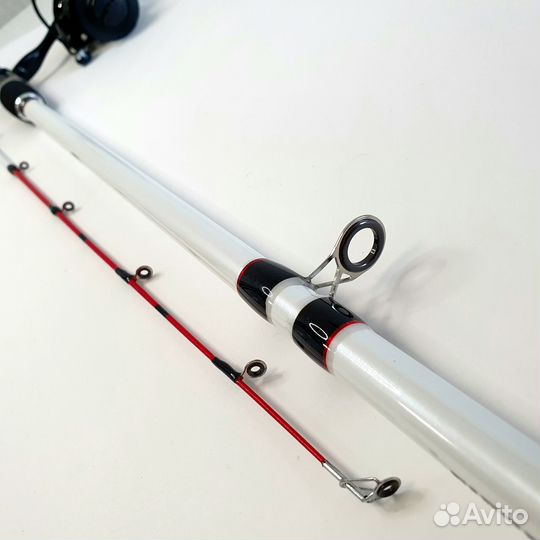 Спиннинг Убийца Крокодила 1,8/2,1/2,4м с катушкой