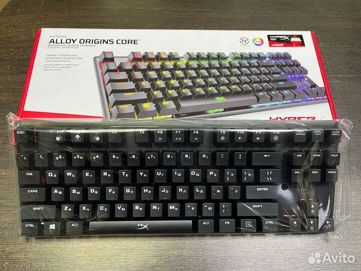 Игровая клавиатура hyperx alloy origins core
