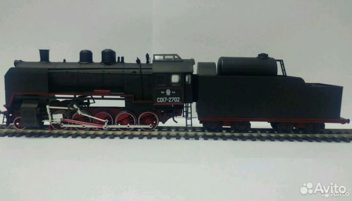 Модель железной дороги паровоз со. сжд