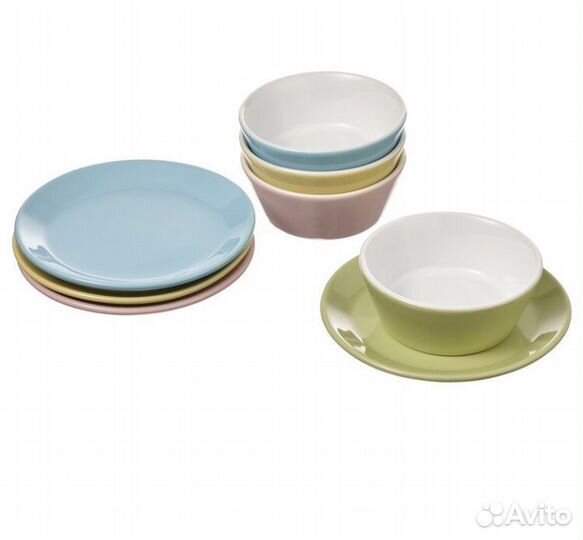 Детская кухня IKEA дуктиг и посуда