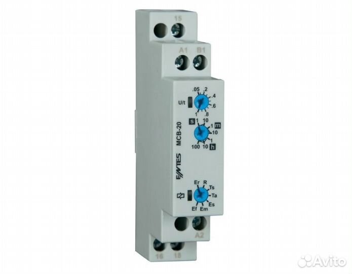 MCB-20, entes - Многофункциональное реле времени