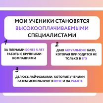 Репетитор по информатике ЕГЭ онлайн, Санкт-Петербург