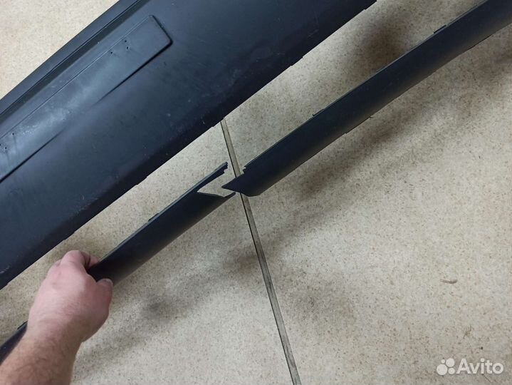 Бампер передний getz