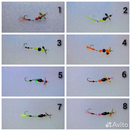 Микро блесна турбинка