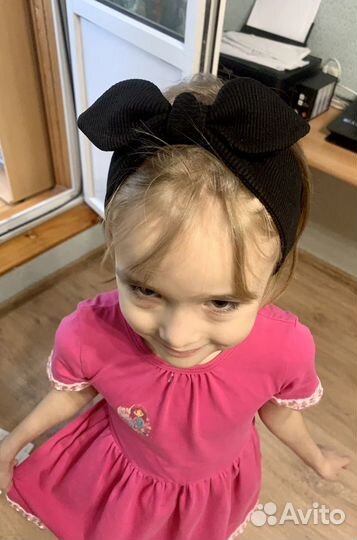 Повязка на голову для девочки