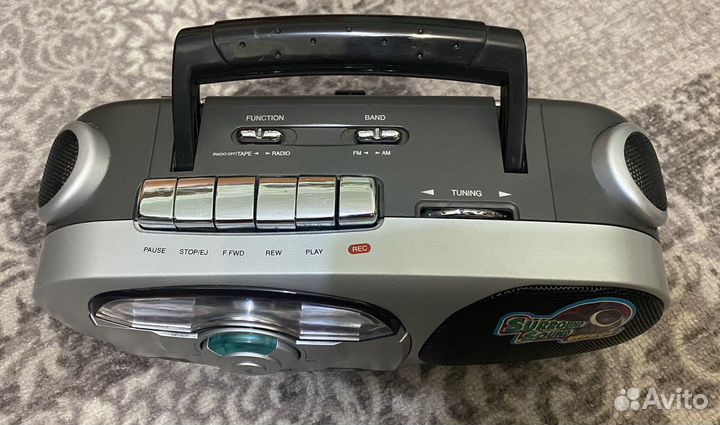 Кассетный магнитофон советский Sonashi