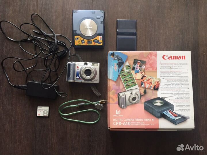Фотоаппарат с мини принтером