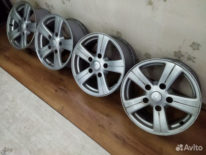 112) К-кт дисков ориг литых R16 chevrolet 5х139,7