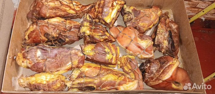 Свинина домашнего копчения