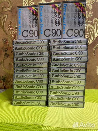 Аудиокассеты чистые AudioSohic C90