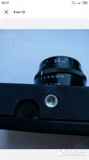 Плёночный фотоаппарат смена