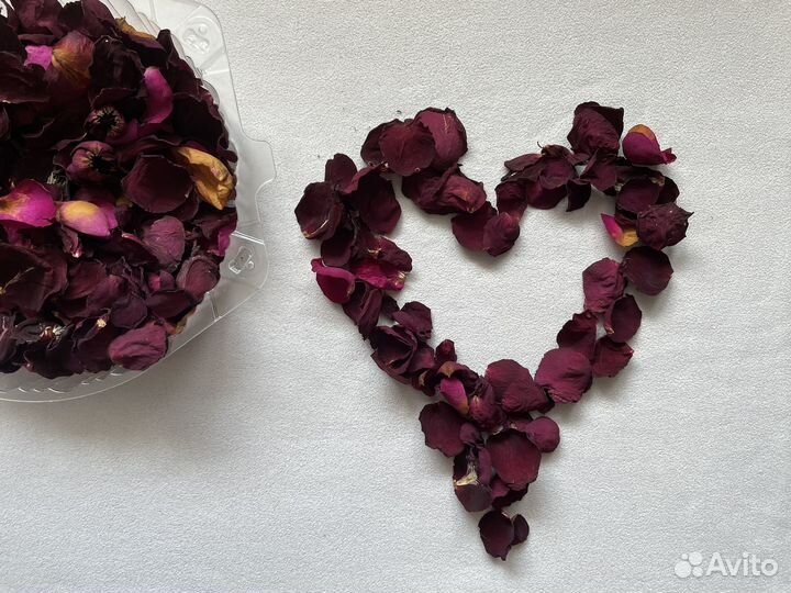 Лепестки роз сухие