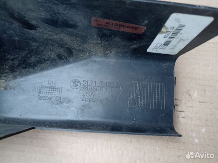 Воздуховод передний правый Bmw X5 E53