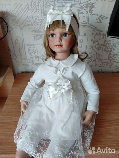 Кукла Remeco фарфоровая коллекционная