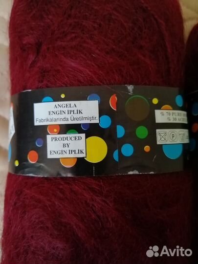 Пряжа мохер