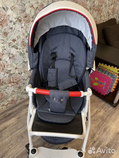 Коляска 2 в 1 Adamex Monte Carbon