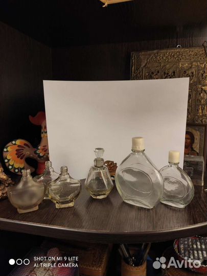 Флаконы от духов СССР