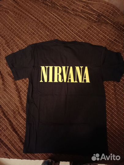 Футболка Nirvana смайл