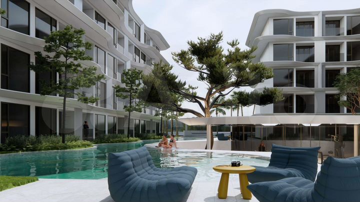 Квартира-студия, 32 м² (Таиланд)