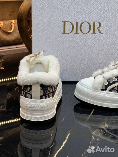 Зимние кеды Christian Dior Walk'n