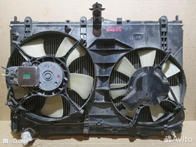 Радиатор основной на mitsubishi grandis NA4W 4G69