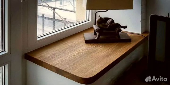 Деревянный подоконник
