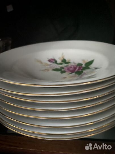 Фарфоровые тарелки Kahla Konitz, 1964 ГДР