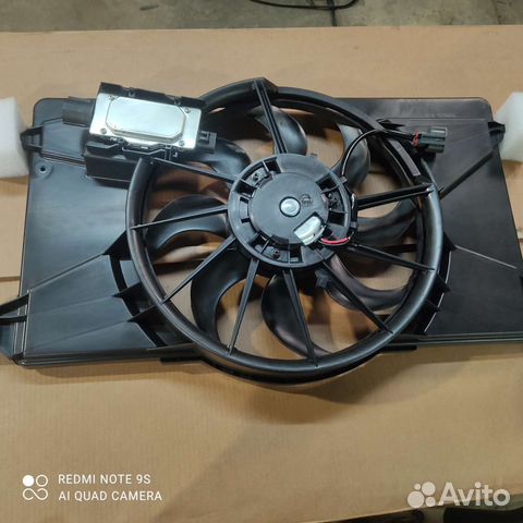 Вентилятор охлаждения на Ford focus 2 1.4-1.6
