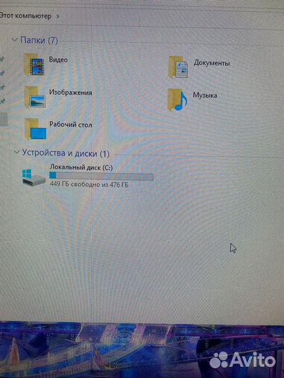 Игровой пк i5 10400f/ rtx 2060 6 gb/ 16 gb/ ssd
