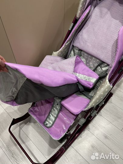 Коляска санки ника