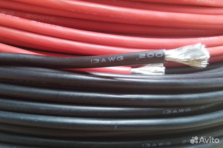 Силиконовые провода AWG