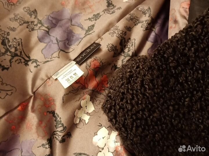 Искусственная шуба под каракуль