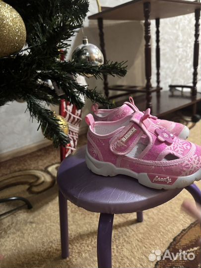 Сандалии детские для девочек 25