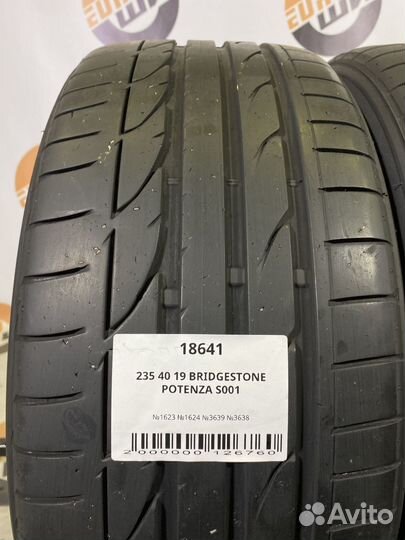 Bridgestone Potenza S001 235/40 R19
