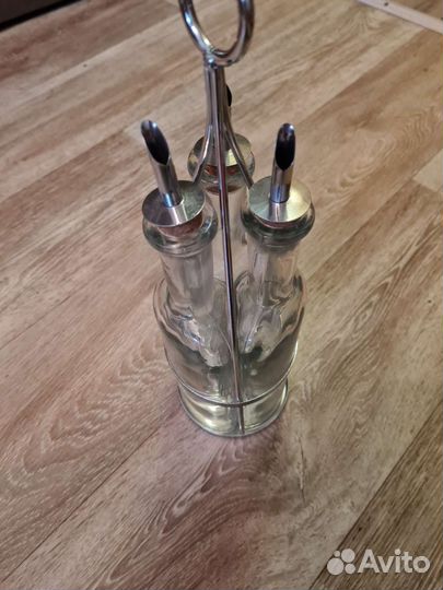 Набор бутылочек под масло и соусы 3шт