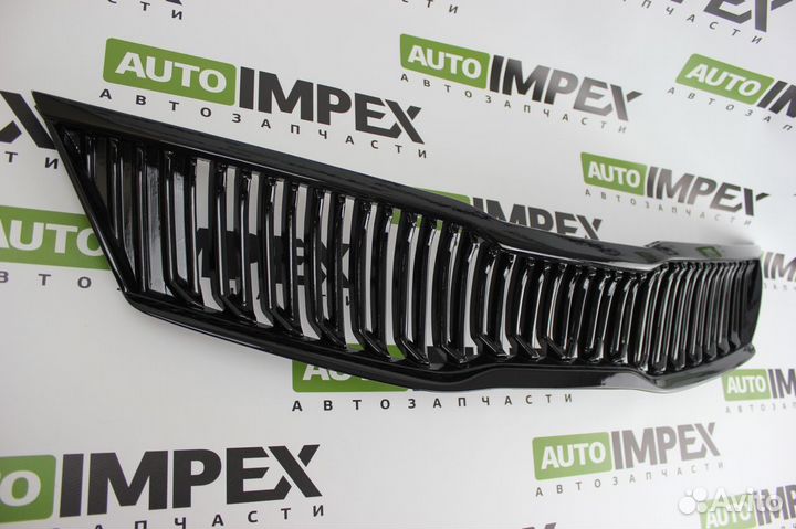 Решётка тюнинг чёрная Kia Optima IV 2018-2020 года