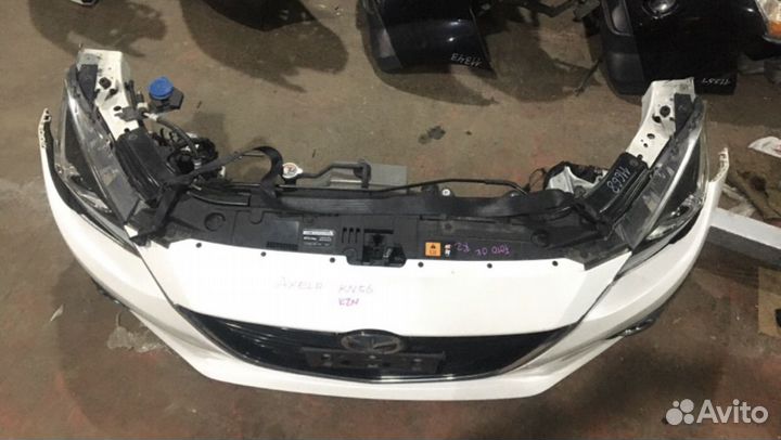 Ноускат бампер mazda 3 bm в наличии белый