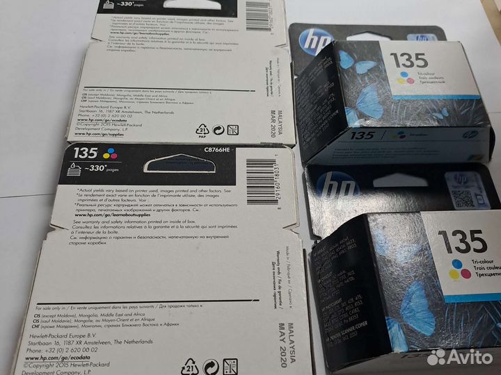 Картридж hp 135