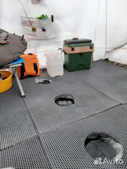 Полы в зимнюю палатку