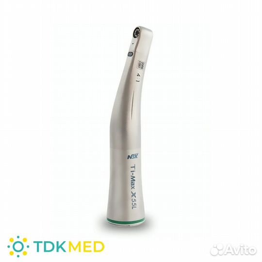 Угловой наконечник с оптикой для профилактики