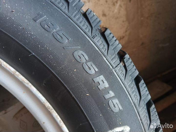 Зимняя резина с дисками R15