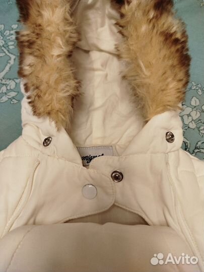 Зимний комбинезон для новорожденных 56